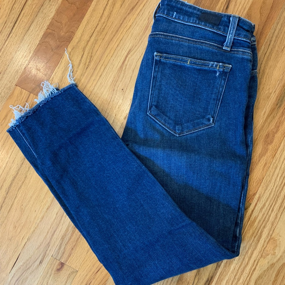 Paige jeans - skinny high rise crop